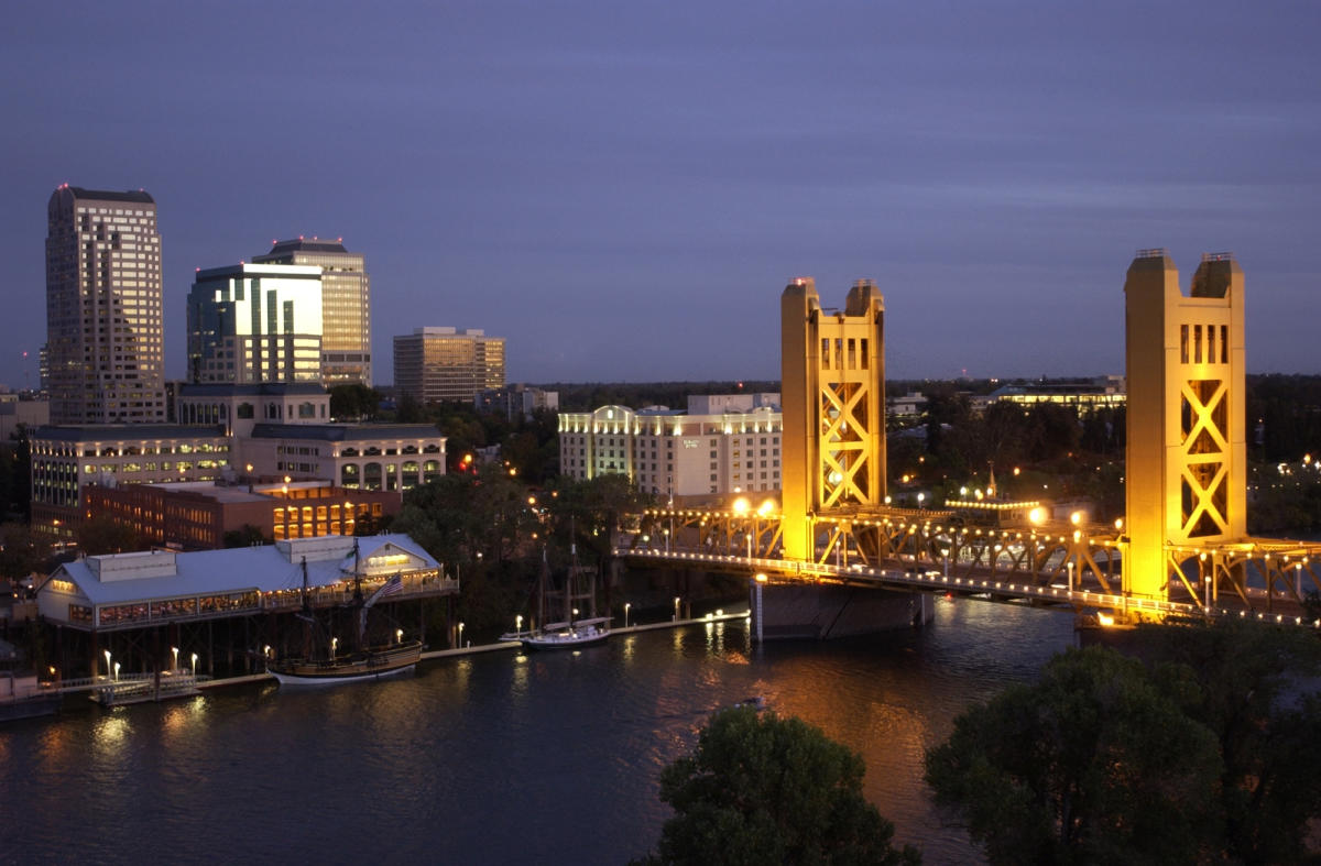 Tower Bridge in Sacramento